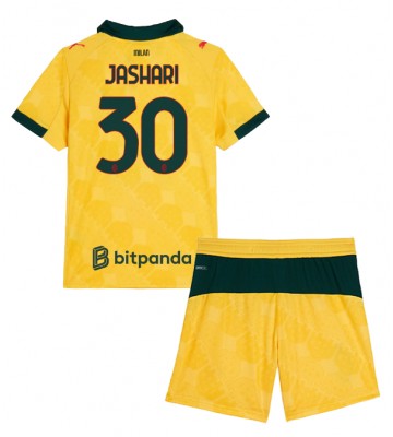 AC Milan Ardon Jashari #30 Tredjetrøje Børn 2025-26 Kortærmet (+ Korte bukser)